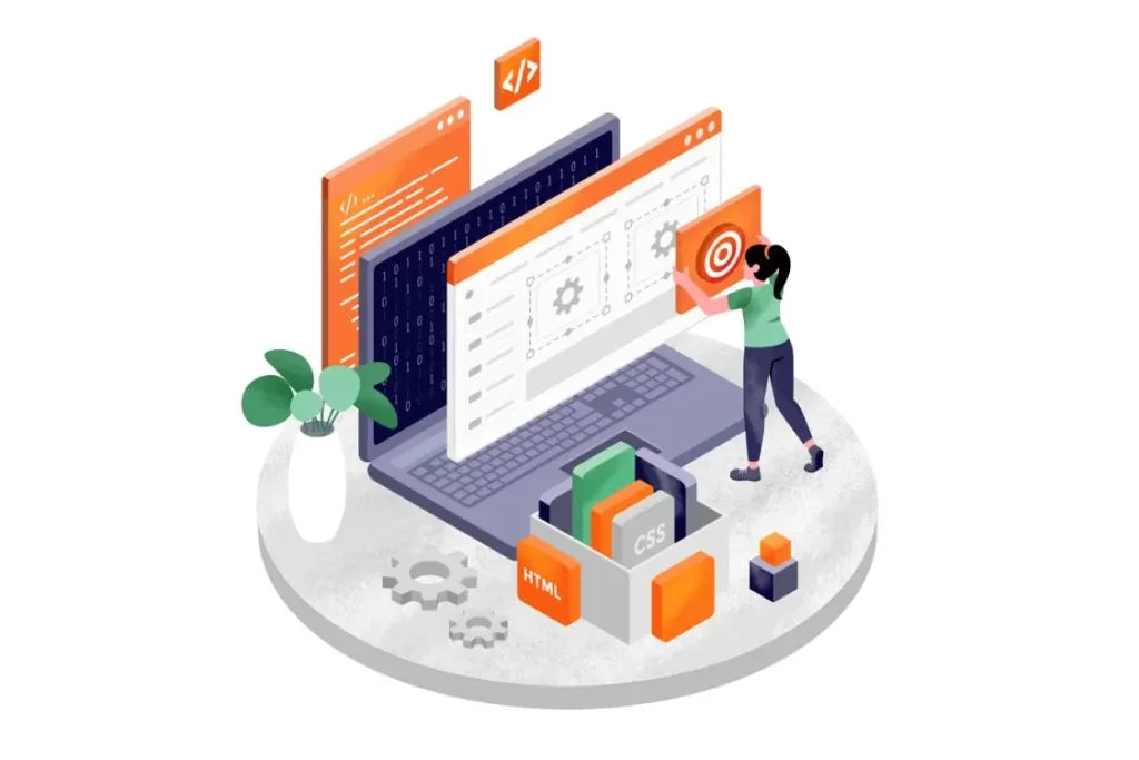 landing page of High-Conversion Website