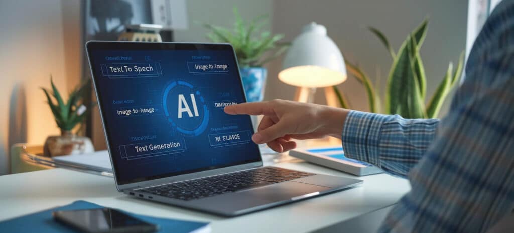 build a website with AI